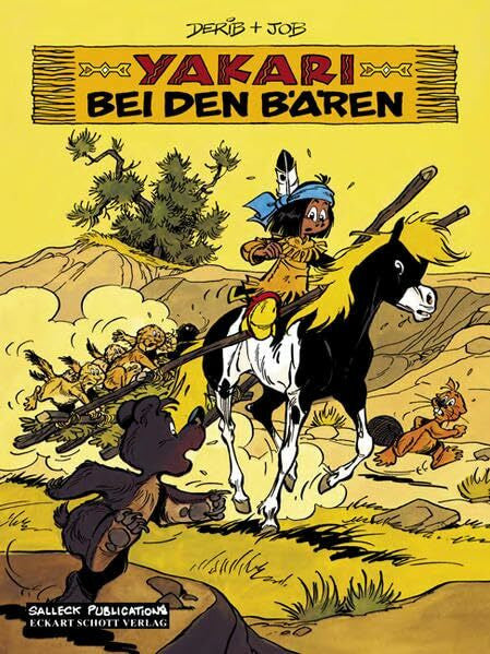Derib, Claude Yakari bei den Bären