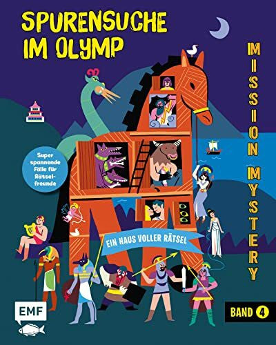 Huth, Beate Mission Mystery – Ein Haus voller Rätsel: Spurensuche im Olymp – Band 4: Superspannende Fälle für Rätselfreunde ab 10 Jahren