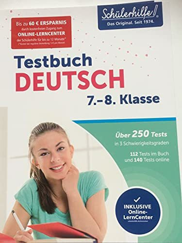 Ludwig Haag Schülerhilfe Testbuch DEUTSCH 7.- 8. Klasse