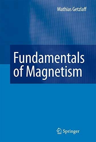 Getzlaff, Mathias Fundamentals of Magnetism
