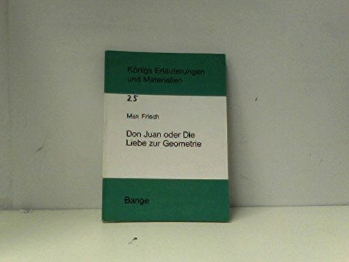 Eversberg, Gerd Don Juan oder Die Liebe zur Geometrie (Königs Erläuterungen)