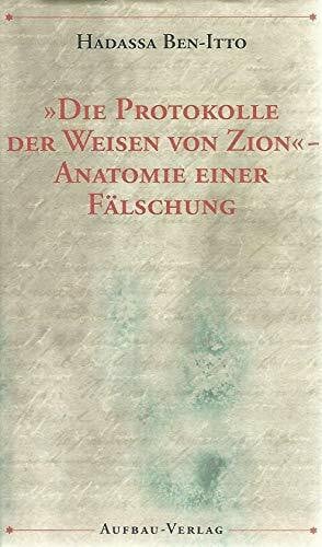 Lochner, Juliane 'Die Protokolle der Weisen von Zion' - Anatomie einer Fälschung (Aufbau-Sachbuch)