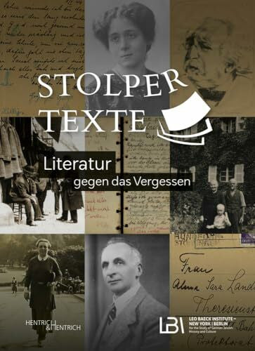 Sattler, Victor Stolpertexte: Literatur gegen das Vergessen