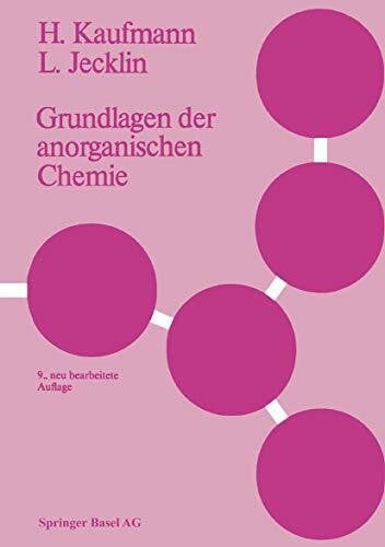 KAUFMANN Grundlagen der anorganischen Chemie