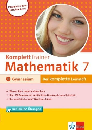 Miller, Helge Klett Komplett Trainer Mathematik Gymnasium Klasse 7