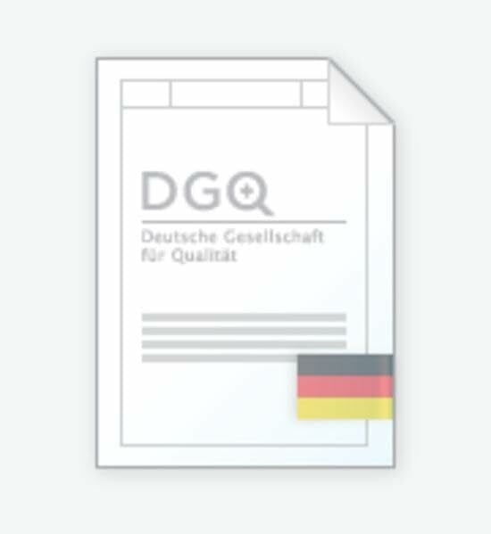 DGQ SPC 2 - Qualitätsregelkartentechnik: Hrsg.: DGQ (DGQ-Band)
