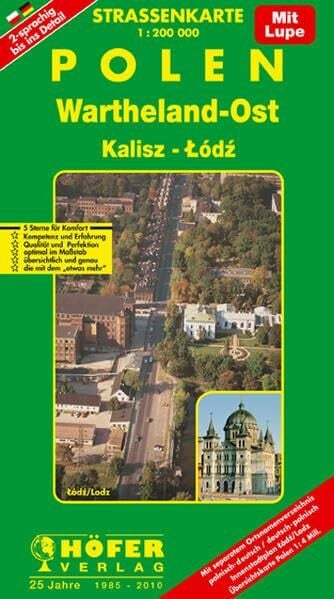 Höfer, Klaus Polen - PL 012: Wartheland-Ost /Lodz (Lodsch) (Höfer Verlag)