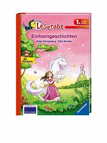 Broska, Elke Einhorngeschichten - Leserabe 1. Klasse - Erstlesebuch für Kinder ab 6 Jahren: Mit Stickern (Leserabe - 1. Lesestufe)