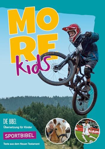 MOREkids (5er-Pack): Die Sportbibel für Kinder mit Die Bibel - Übersetzung für Kinder - Texte aus dem Neuen Testament