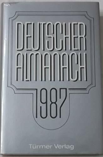 Pozorny, Reinhard (Hrsg) Deutscher Almanach 1987