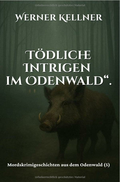Kellner, Werner Mordskrimigeschichte aus dem Odenwald / Tödliche Intrigen im Odenwald: Mordskrimis aus dem Odenwald