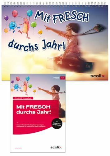 Rinderle, Bettina Mit FRESCH durchs Jahr!, m. 1 Beilage: Immerwährender Wochenplaner plus Kopiervorlagen heft für alle Fans der FRESCH-Methode (1. bis 4. Klasse)