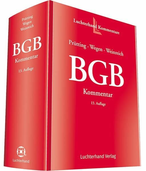 Weinreich, Gerd BGB Kommentar