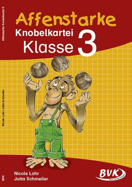 Schmeiler, Jutta Affenstarke Knobelkartei Klasse 3
