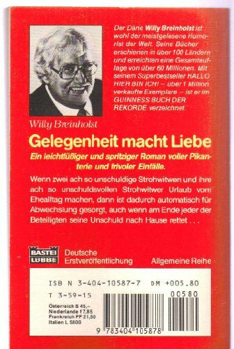 Breinholst, Willy Gelegenheit macht Liebe (Allgemeine Reihe. Bastei Lübbe Taschenbücher)