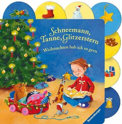 Rachner, Marina Schneemann, Tanne, Glitzerstern - Weihnachten hab ich so gern