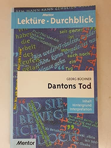Lektu>RE - Durchblick: Bu>Chner: Dantons Tod