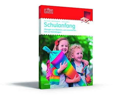 LÜK-Sets: LÜK-Set: 1. Klasse - Mathematik, Deutsch, Konzentration: Schulanfang: Das bunte Lernspiel mit lustigen Aufgaben für Schulanfänger. Übungen ... mit 24 Plättchen, ein Doppelband