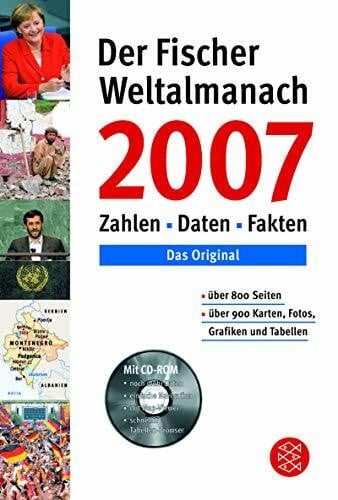Der Fischer Weltalmanach 2007 mit CD-ROM: Zahlen Daten Fakten (Fischer Sachbücher)
