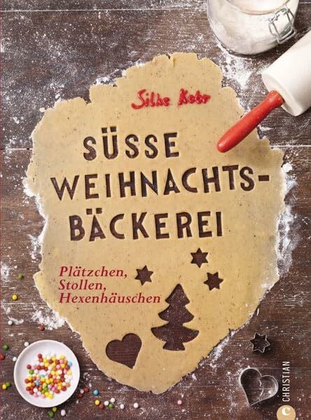 Lang, Coco Süße Weihnachtsbäckerei: Knapp 100 Back-Rezepte für die Weihnachtszeit mit Klassikern wie Vanillekipferl, Zimtsterne, Lebkuchen, Makronen, ... 180 Seiten: Plätzchen, Stollen, Hexenhäuschen