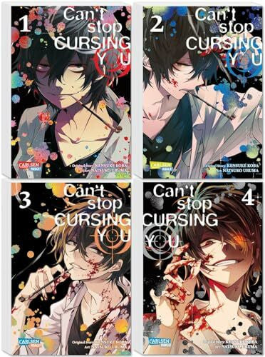 Bockel, Antje Can't Stop Cursing You Komplettpack 1-4: Düsterer Mystery-Manga um einen tödlicher Wettlauf gegen die Zeit!
