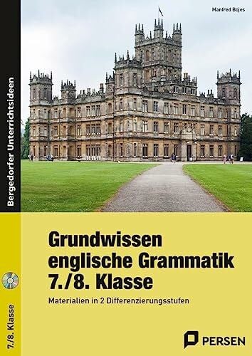 Bojes, Manfred Grundwissen englische Grammatik 7./8.Klasse: Materialien in 2 Differenzierungsstufen