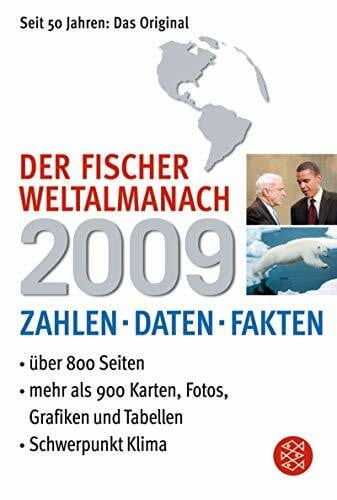 Redaktion Weltalmanach Der Fischer Weltalmanach 2009: Zahlen Daten Fakten (Fischer Taschenbücher)