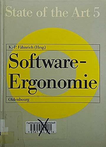 Fähnrich, Klaus P Software-Ergonomie: State of the Art 5
