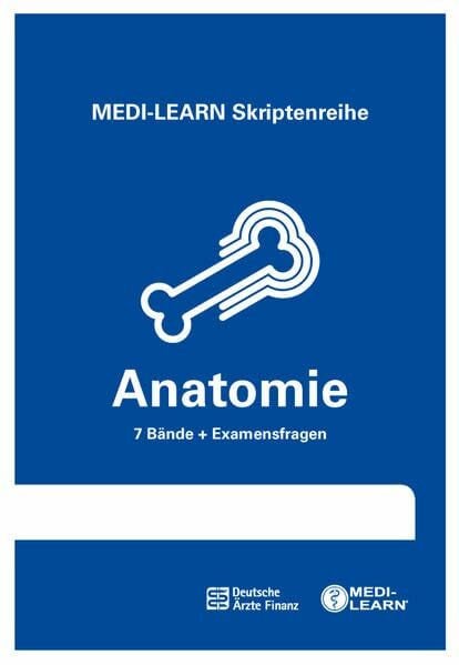 Malte Plato MEDI-LEARN Skriptenreihe: Anatomie im Paket - In 30 Tagen durchs schriftliche und mündliche Physikum
