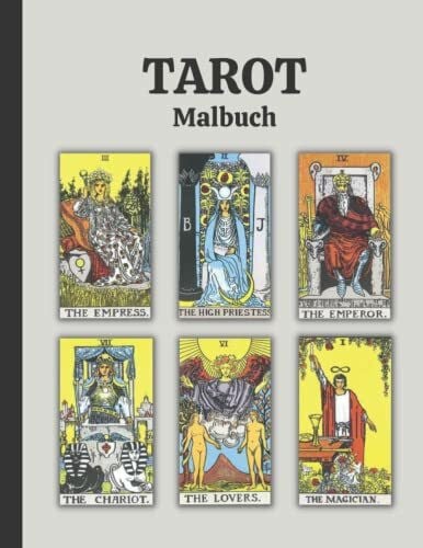 McTom, Felix Tarot Malbuch: Zeichnungen und Tarotkarten zur Entspannung, lassen Sie Ihrer Fantasie freien Lauf