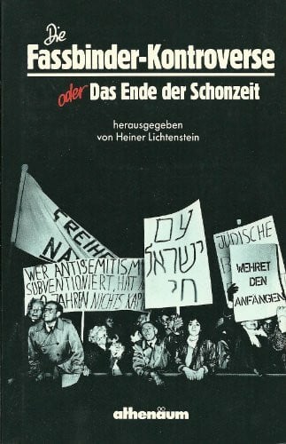Lichtenstein, Heiner Die Faßbinder - Kontroverse oder Das Ende der Schonzeit