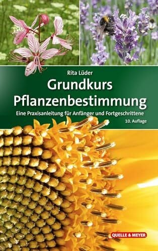 Lüder, Rita Grundkurs Pflanzenbestimmung: Eine Praxisanleitung für Anfänger und Fortgeschrittene (Quelle & Meyer Bestimmungsbücher)