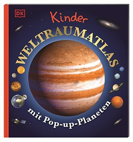Greenwood, Marie Kinder-Weltraumatlas mit Pop-up-Planeten: Pop-up Buch mit 3D-Modell, Ausziehtafeln, Quizfragen und spannenden Infos. Für Kinder ab 6 Jahren