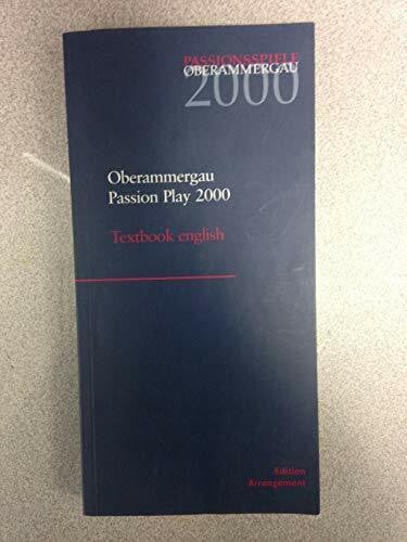 Hans Reicherl Oberammergau Passion Play 2000 / Oberammergauer Passionsspiel 2000
