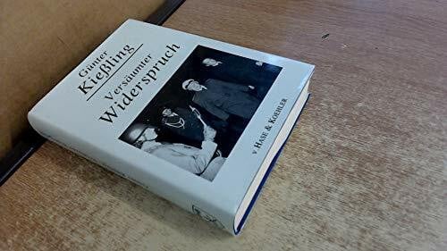 Kießling, Günter Versäumter Widerspruch