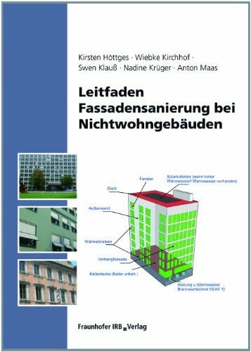 Anton Maas Leitfaden Fassadensanierung bei Nichtwohngebäuden: Mit Maßnahmenkatalog (165 S.) auf CD-ROM. Bauphysikalische Anforderungen und Wirtschaftlichkeit.: ... Anforderungen und Wirtschaftlichkeit