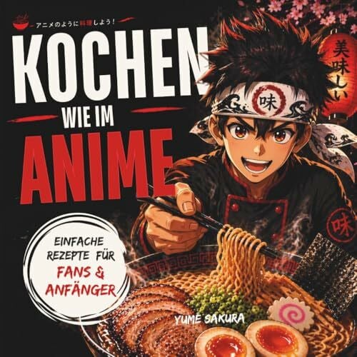Sakura, Yume Kochen wie im Anime: Einfache Rezepte für Fans & Anfänger. Von Ramen bis Dessert. Für entspannte, gemütliche und magische Genussmomente.