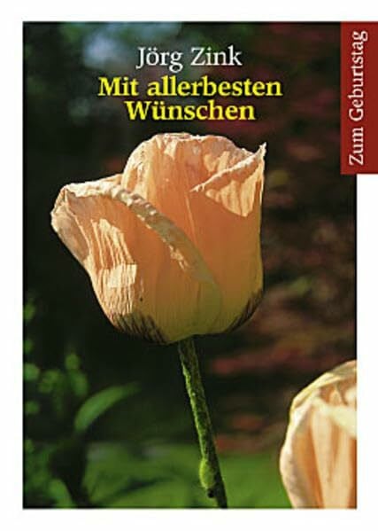 Zink, Jörg Mit allerbesten Wünschen: Zum Geburtstag (Vergiss-mein-nicht)