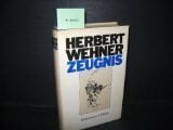 Wehner, Herbert Zeugnis