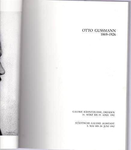 Hoffmann, Dieter Otto Gussmann (1869-1926) (Veröffentlichungen der Städtischen Galerie Albstadt)