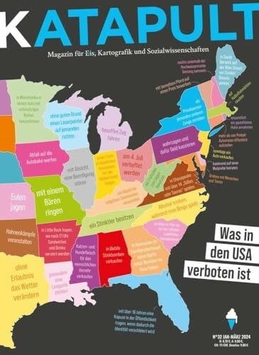 KATAPULT KATAPULT Magazin Ausgabe 32: Was in den USA verboten ist