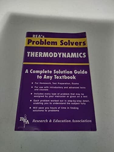 Pike, Ralph W. The Thermodynamics Problem Solver (Problem Solvers)