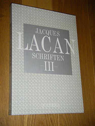 Haas, Norbert Jacques Lacan Schriften, Band 3