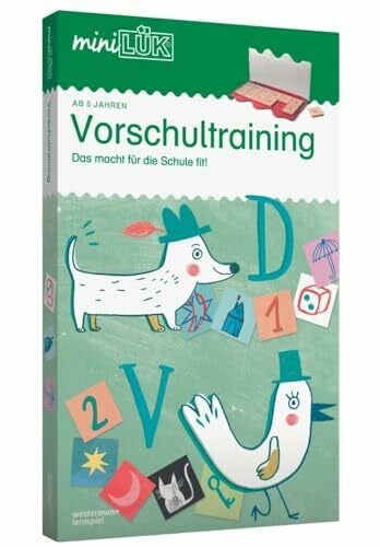 miniLÜK-Sets: miniLÜK-Set: Vorschultraining: Das macht für die Schule fit! über 5 Jahren:! ( Kasten + ... die Schule fit! für Kinder von 5 - ... Jahren (miniLÜK-Sets: Kasten + Übungsheft/e)