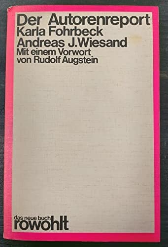 Augstein, Rudolf Der Autorenreport