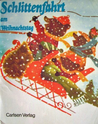 J. F. Miller (Richard Scarry) Schlittenfahrt am Weihnachtstag.