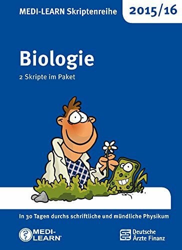Lüdeling, Daniel MEDI-LEARN Skriptenreihe 2015/16: Biologie im Paket: In 30 Tagen durchs schriftliche und mündliche Physikum