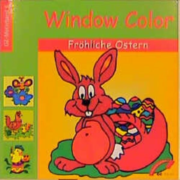 Window Color Fröhliche Ostern (OZ-Motivband)