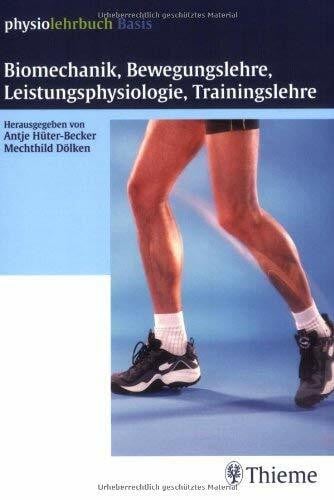 Schomacher, Jochen Biomechanik, Bewegungslehre, Leistungsphysiologie, Trainingslehre