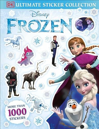 DK Disney Frozen Ultimate Sticker Collection Includes Disney Frozen 2